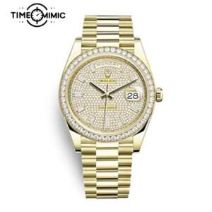 Supper replica Rolex Day-Date 228348RBR-40mm Fake Watches clone
