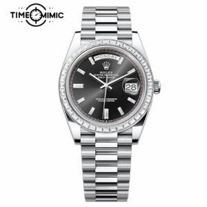 Supper replica Rolex Day-Date 228396TBR-40mm Fake Watches clone