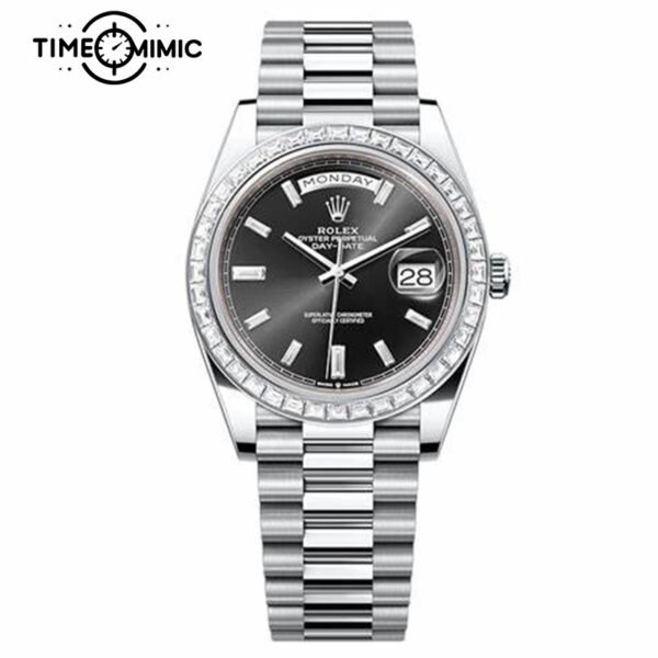 Supper replica Rolex Day-Date 228396TBR-40mm Fake Watches clone