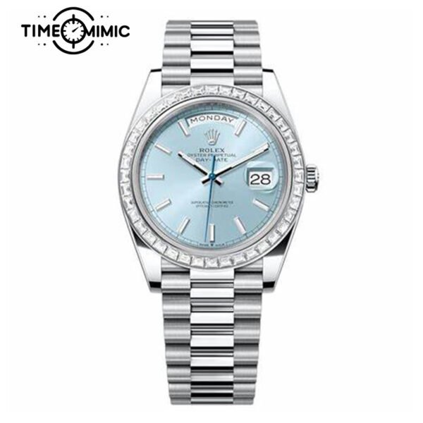 Supper replica Rolex Day-Date 228396TBR-40mm Fake Watches clone