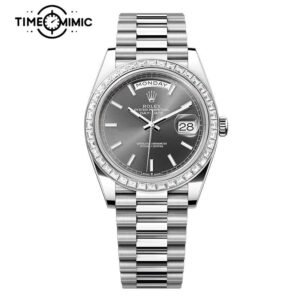 Supper replica Rolex Day-Date 228396TBR-40mm Fake Watches clone