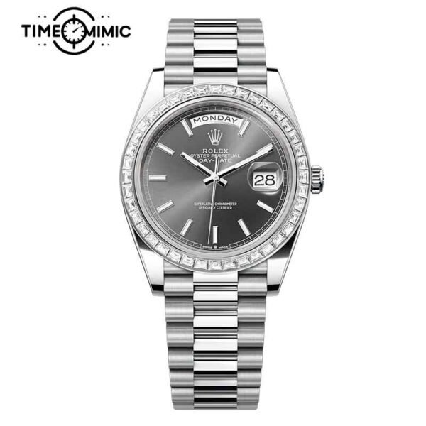 Supper replica Rolex Day-Date 228396TBR-40mm Fake Watches clone