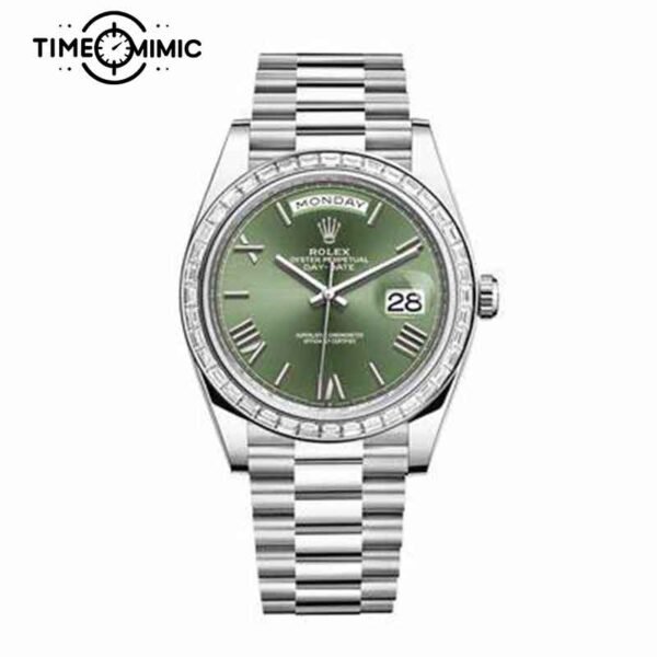 Supper replica Rolex Day-Date 228396TBR-40mm Fake Watches clone