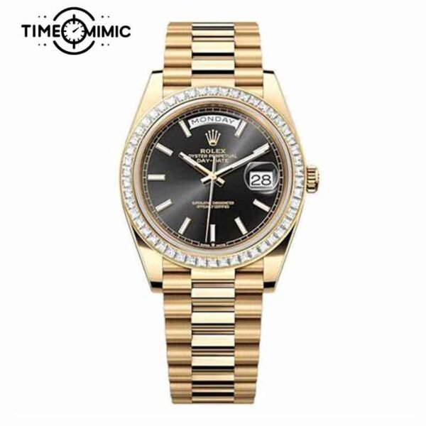 Supper replica Rolex Day-Date 228398TBR-40mm Fake Watches clone
