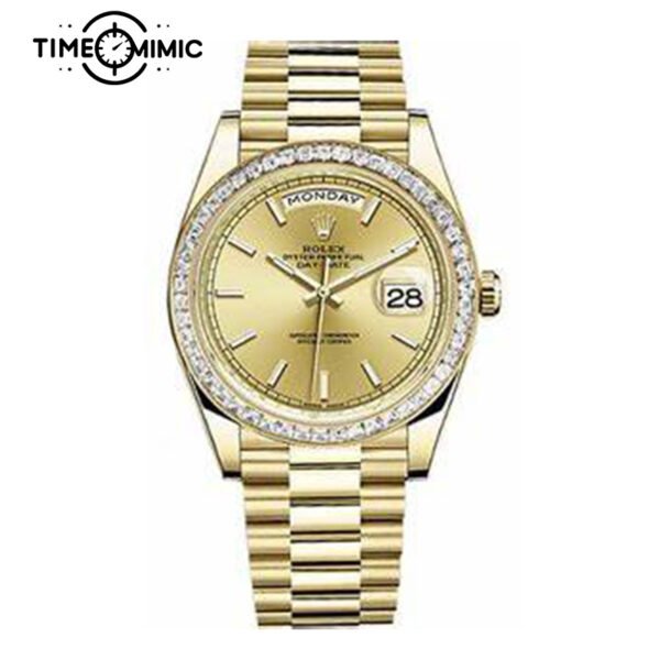 Supper replica Rolex Day-Date 228398TBR-40mm Fake Watches clone