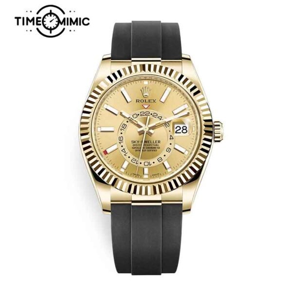 Supper replica Rolex Sky-Dweller 336238-42mm Fake Watches clone