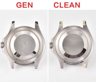 Clean Factory Rolex Yacht-Master 126622 (Shanghai 3235 Upgrade) vs. Genuine: Case Back Comparison