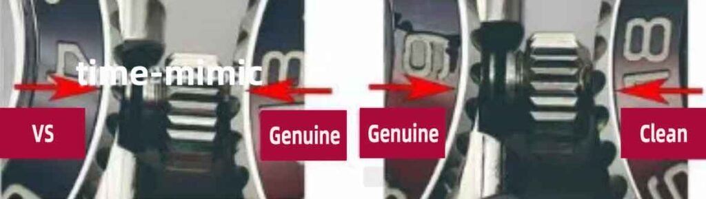 VS Factory Pepsi V3 vs Genuine & Clean Factory Comparison of ceramic bezel and steel bezel at different angles