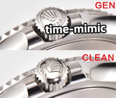 Clean Factory Rolex Yacht-Master 126622 (Shanghai 3235 Upgrade) vs. Genuine: Crown Comparison