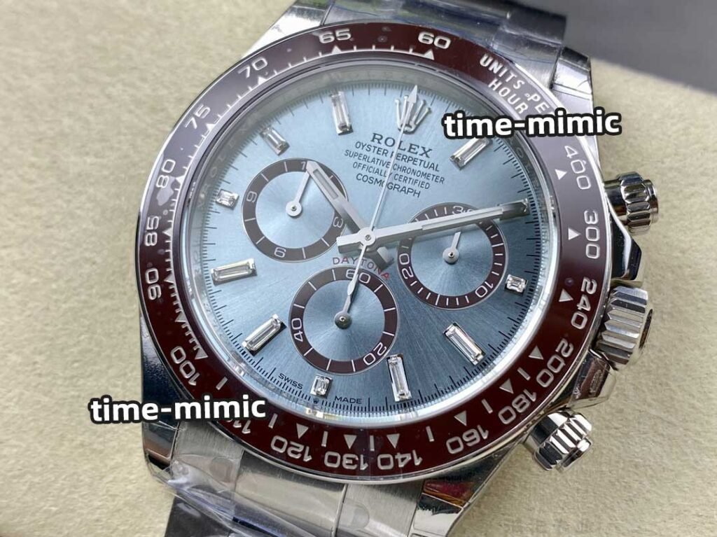 BT Factory Dandong 4131 movement Ice Blue Daytona m126506 Replica Watch:Dial and details