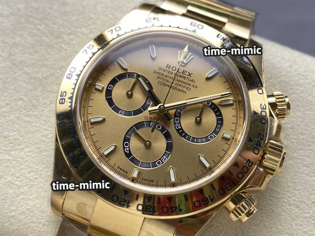 Clean Factory Rolex Daytona 126508 (Shawn Yue Same style) replica watch -Rehaut Engraving details