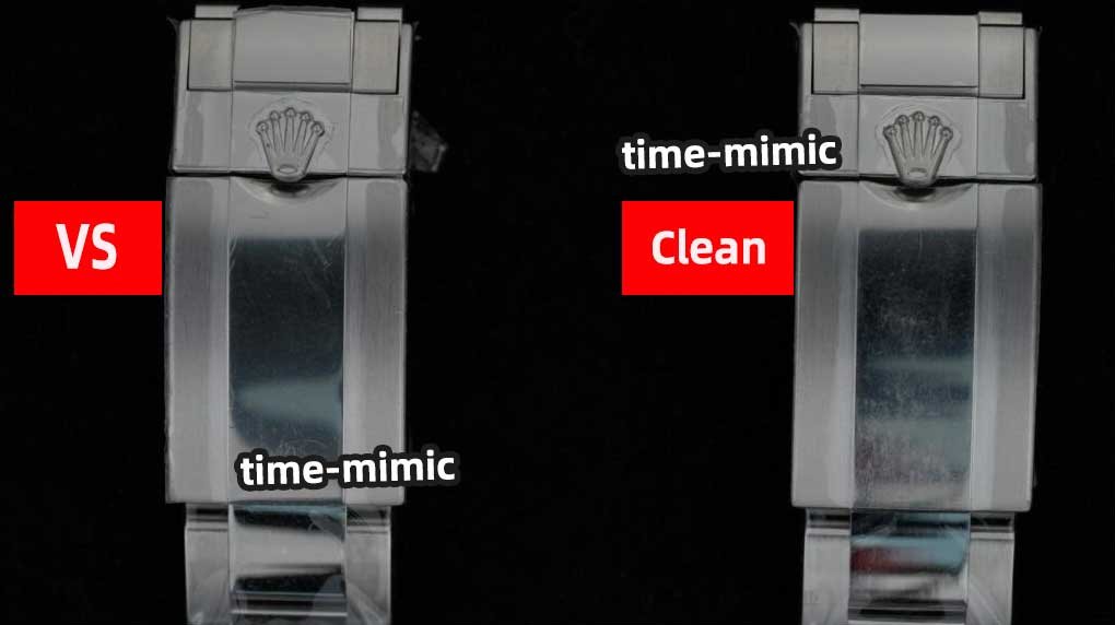 Rolex Daytona M126500LN VS Factory (Dandong 4131)vs. CLEAN Factory (Shanghai 4131):Watch Strap comparison