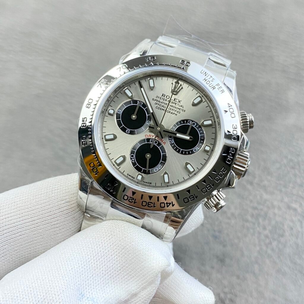 Best Clone Rolex Daytona 116509 Silver Dial Replica Watches