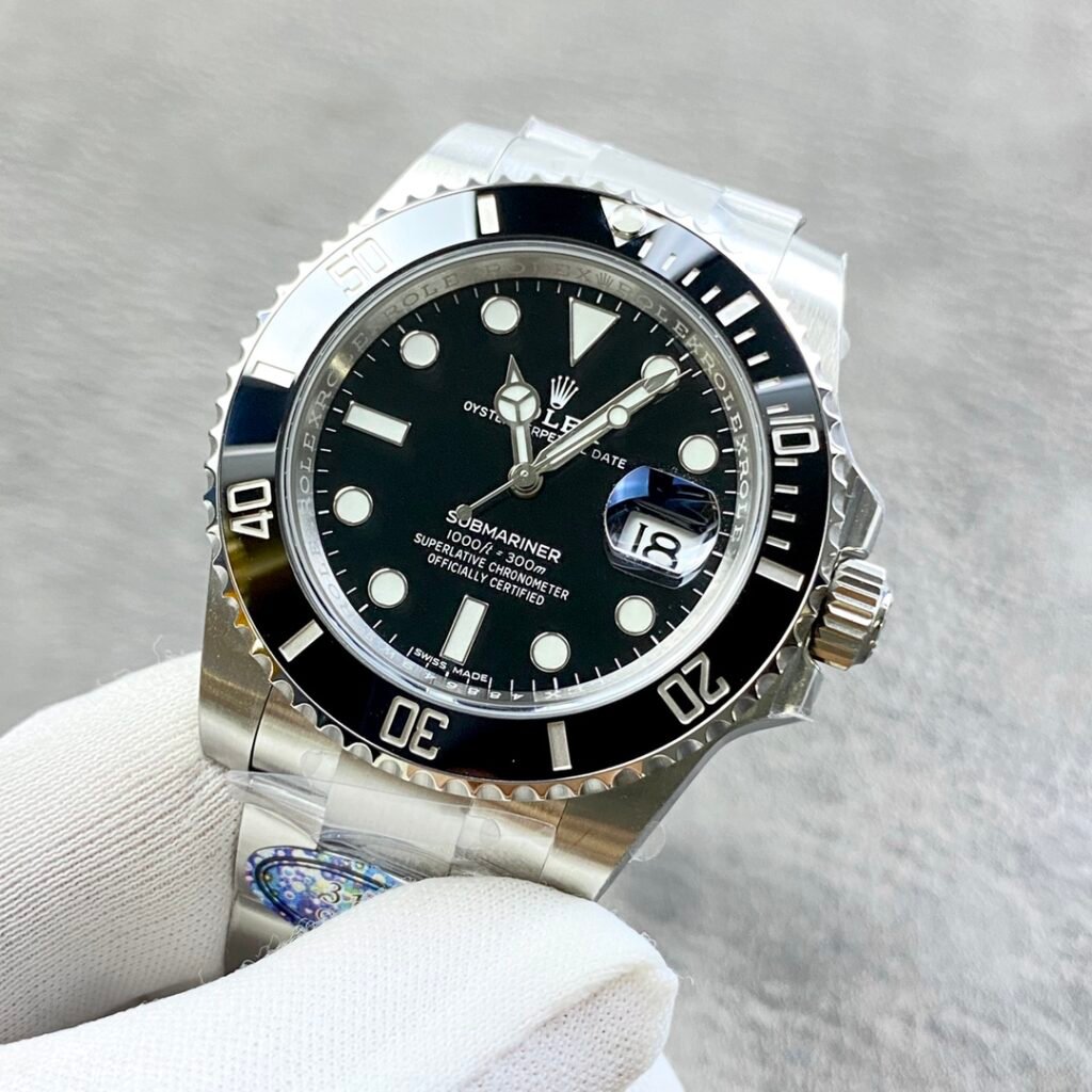 clean factory rolex submariner 116610 black super clone watch