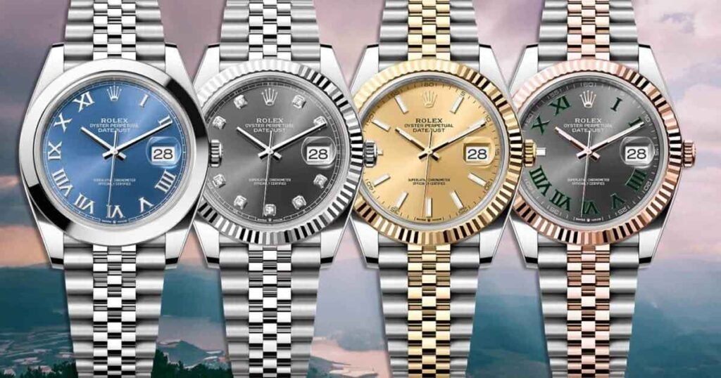 super clone rolex datejust colors