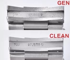 Replica Watch Clean Factory Rolex Submariner 126610LV-0002 Super Clone vs Original -Bracelet Interiors Engraving Comparison