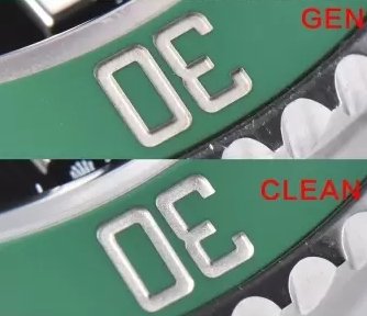 Replica Watch Clean Factory Rolex Submariner 126610LV-0002 Super Clone vs Original - Ceramic Bezel Comparison