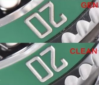 Replica Watch Clean Factory Rolex Submariner 126610LV-0002 Super Clone vs Original - Ceramic Bezel Comparison