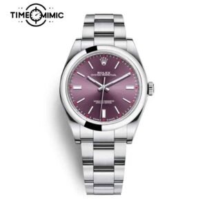 Replica Rolex Oyster Perpetual Purple 114300-39mm Fake Watch clone