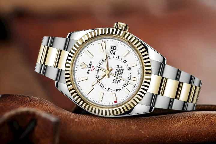 rolex sky dweller super clone watch