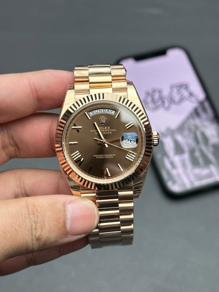 EW Factory Rolex Day Date Clone Watch