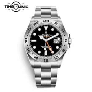 Super replica Rolex Explorer II 226570-42mm Black Dial Fake watch clone