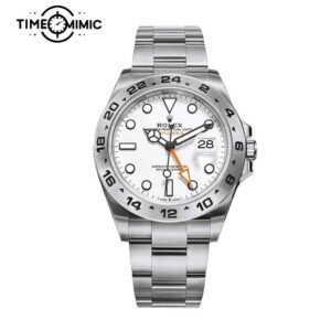 Super replica Rolex Explorer II 226570-42mm White Dial Fake watch clone