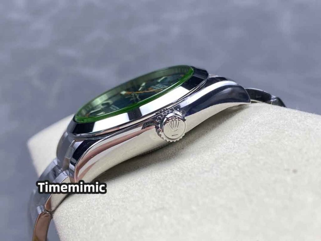 VS factory Rolex Milgauss 116400GV Super Clone Watches Case Side Crown