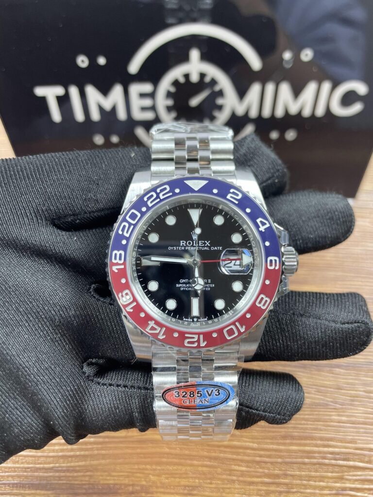 Clean Factory Rolex GMT Pepsi 126710 Super Clone Watch Real Photo -Timemimic