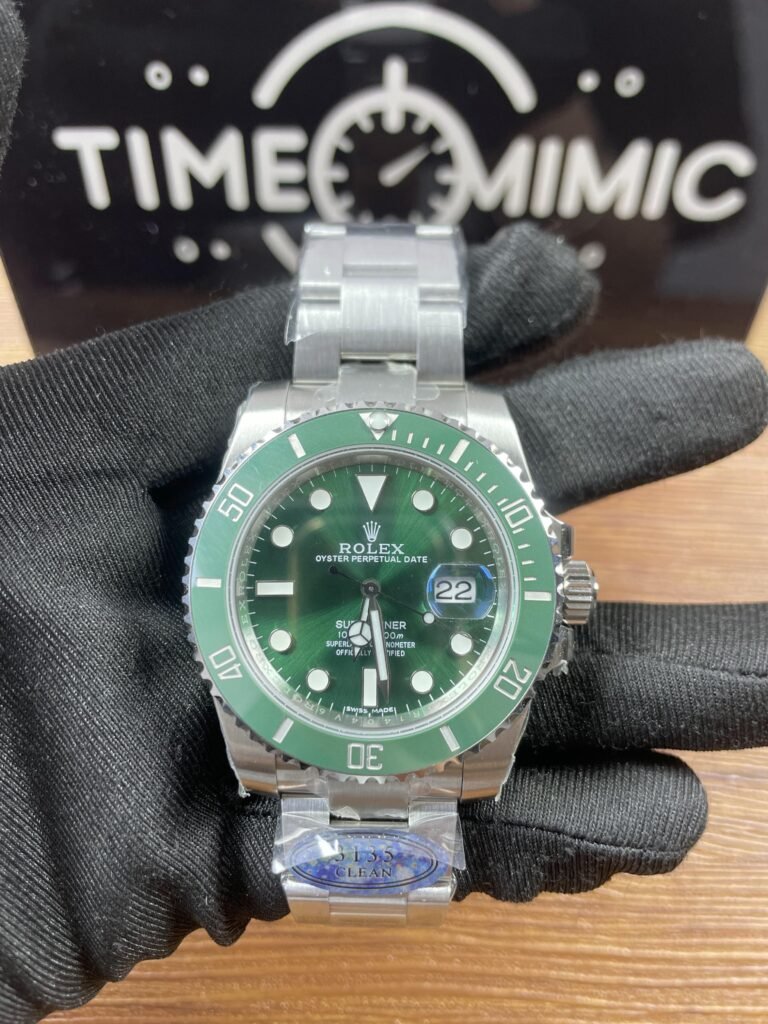 Clean Factory Rolex Submariner Hulk 116610 Super Clone Watch Real Photo -Timemimic