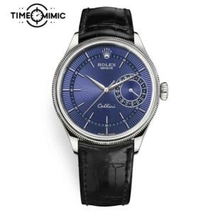 Super replica Rolex Cellini 50519-39mm Blue Dial Fake Watches clone
