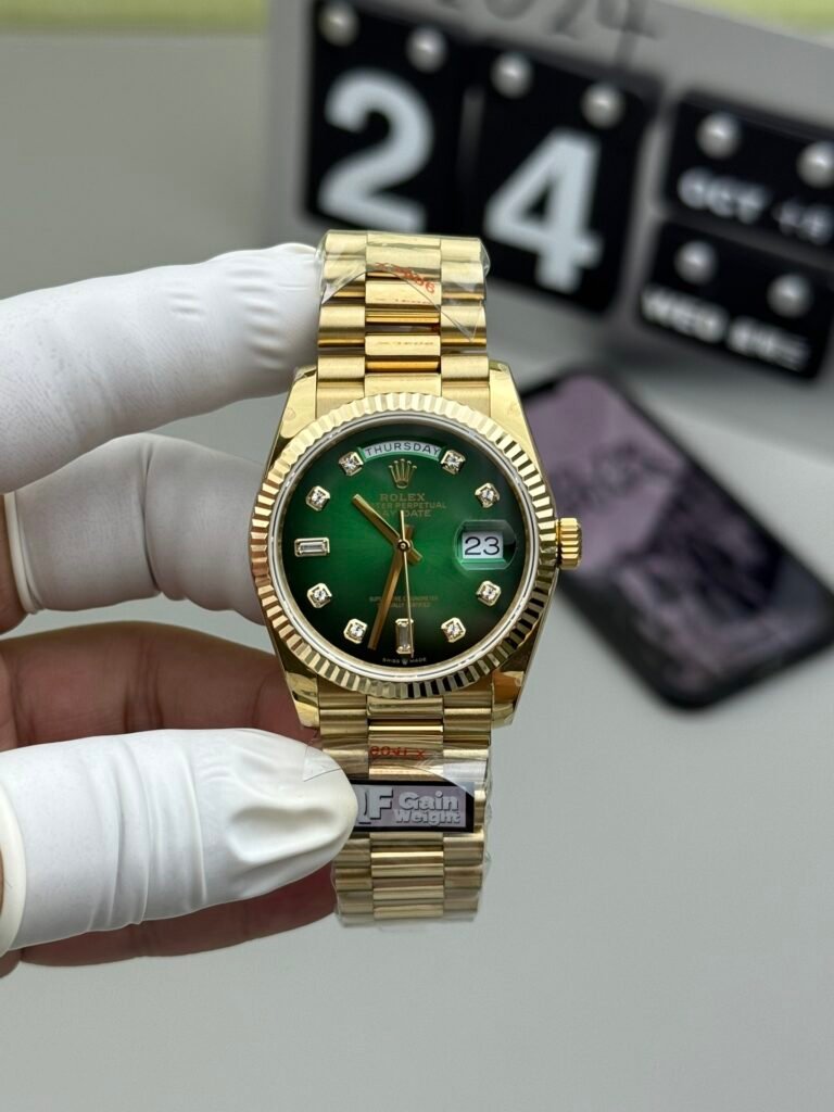 QF Factory Watches：Rolex Day-Date Clone