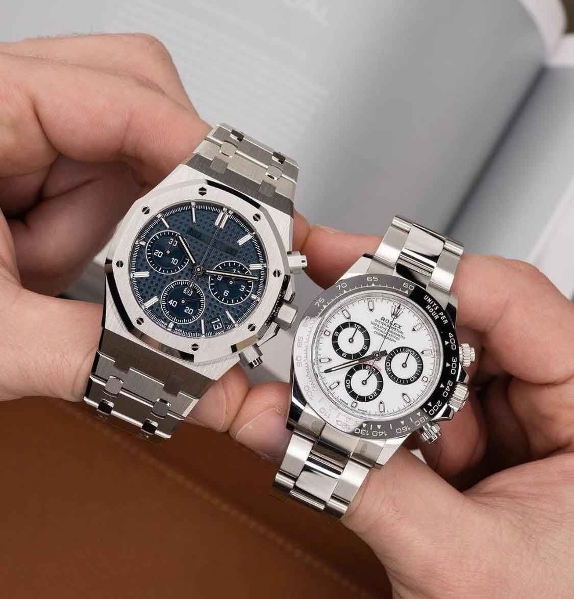 Audemars Piguet vs Rolex:How to Choose Replica Watches