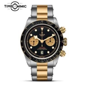 Super Replica Tudor Chronograph Black Bay Two-Tone M79363N-0001 41mm Fake Watches clone