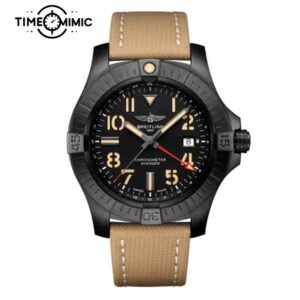 Supper Replica Breitling Avenger GMT V32395101B1X1 45mm Black Dial Fake Watches clone