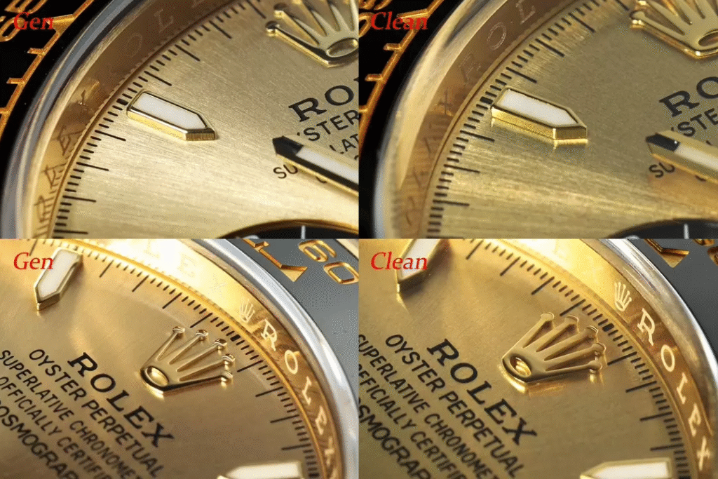 Clean Factory Watches Review Rolex Daytona Replica vs Real 126518-0012 Marker Comparison
