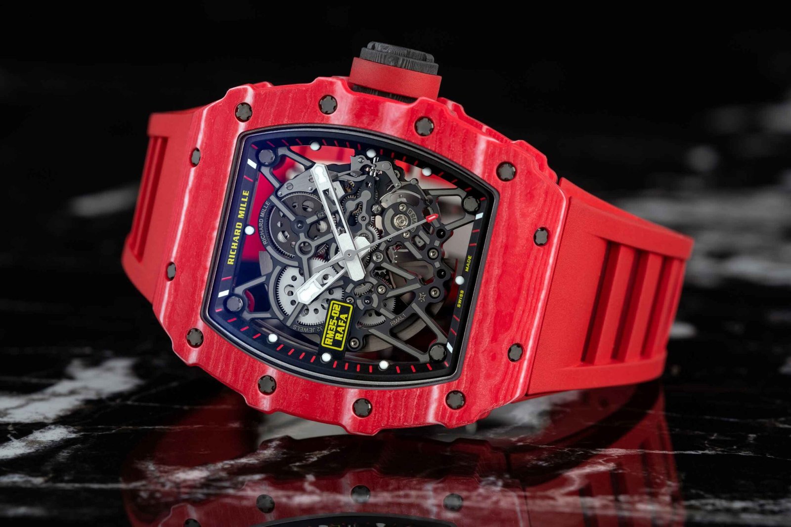 In-Depth Analysis: APS Factory Richard Mille Replica vs Original RM35-02 Red