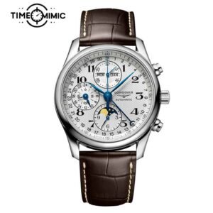 Super Replica Longines Master Collection MoonPhase Chronograph L2.673.4.78.3 40mm Fake Watches Clone