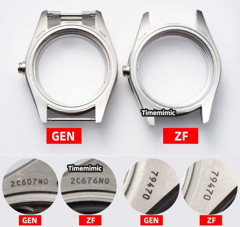 ZF Factory Tudor Black Bay GMT M79470-0001 Replica vs Real Watch：Caseback and Rear Engravings Comparison