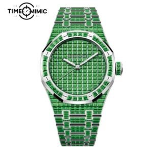 Supper Replica Audemars Piguet Royal Oak Iced Out Diamond 15514BC.TV.1284BC.02-41mm Fake Watches Clone